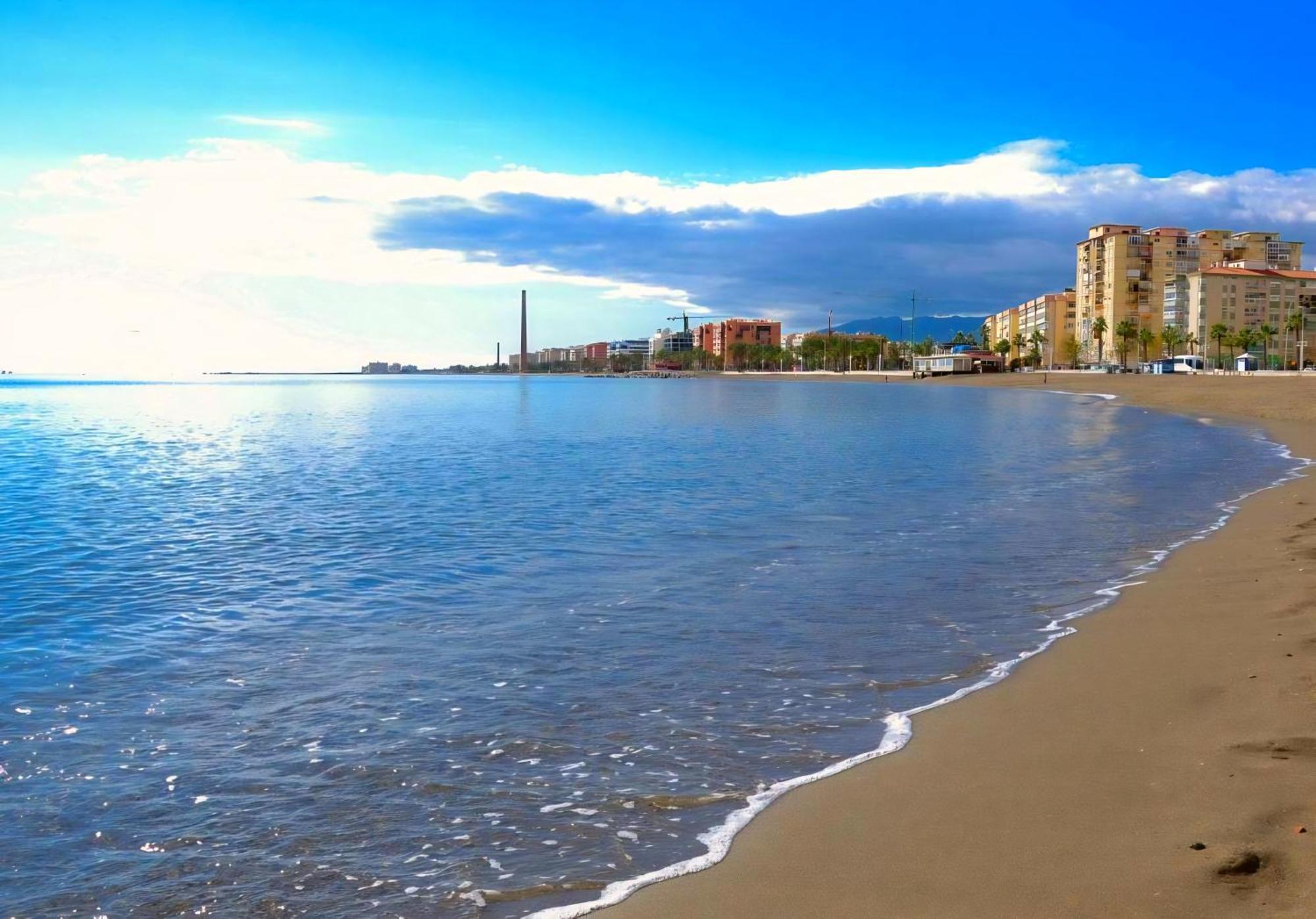 Duplex Huelin II & Beach Málaga Eksteriør billede